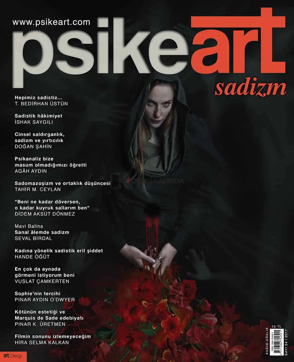 Psikeart Dergi 54.Sayı Kasım-Aralık 2017 - Sadizm