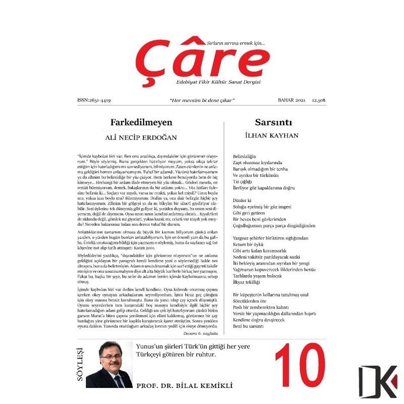 Çâre 10.Sayı Bahar 2021