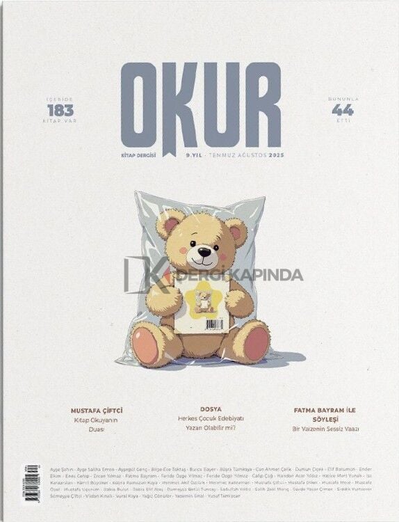 Okur Kitap Dergisi 44.Sayı Temmuz-Ağustos 2025