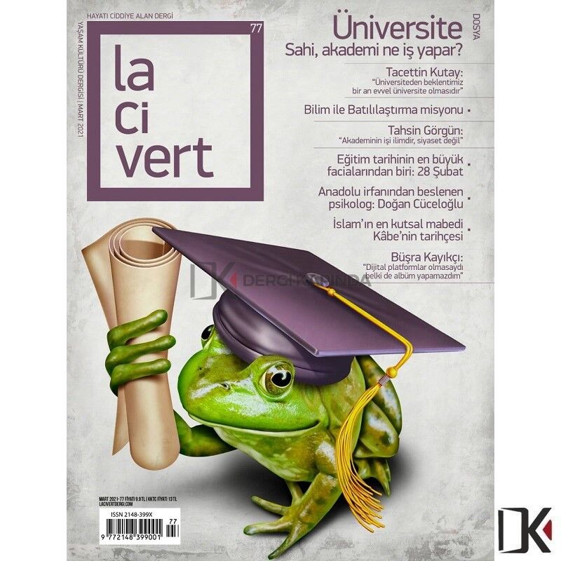 Lacivert 77.Sayı Mart 2021