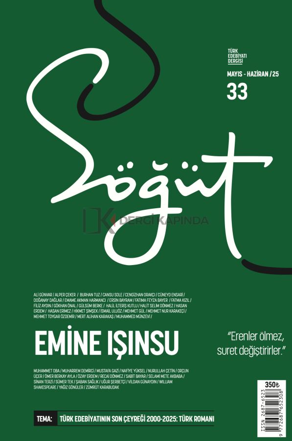 Söğüt Dergi 33.Sayı Mayıs-Haziran 2025