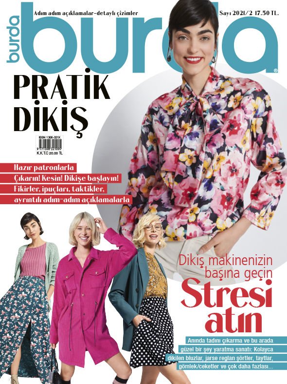 Burda Pratik Dikiş 2021/02