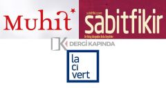 Muhit + Sabitfikir + Lacivert Dergi Yıllık Abonelik