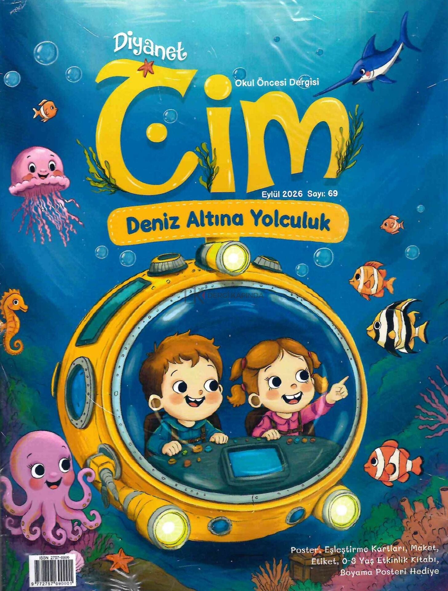 Cim Dergi Eylül 2026 (3-6 Yaş)