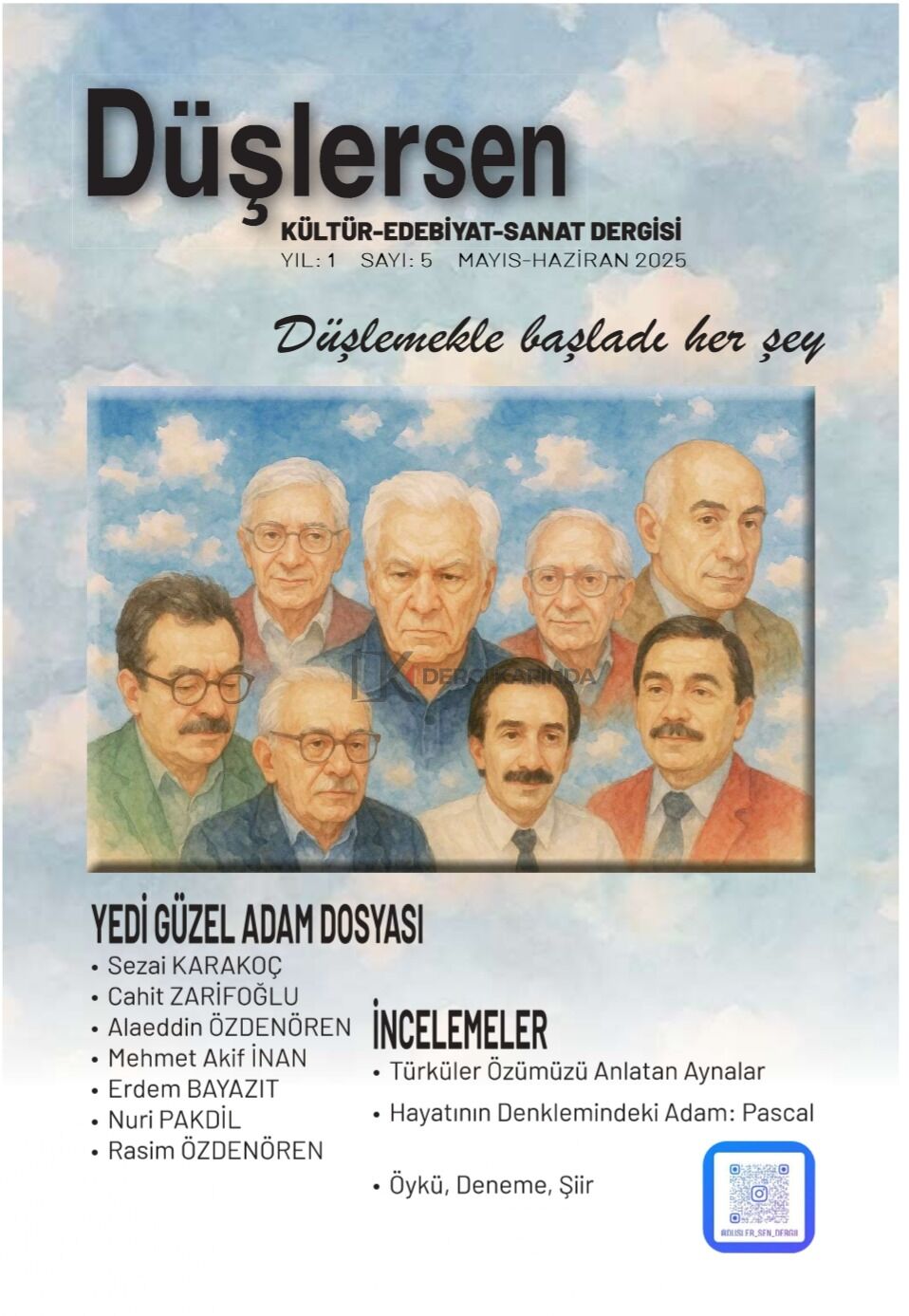 Düşlersen Dergi 5.Sayı Mayıs-Haziran 2025