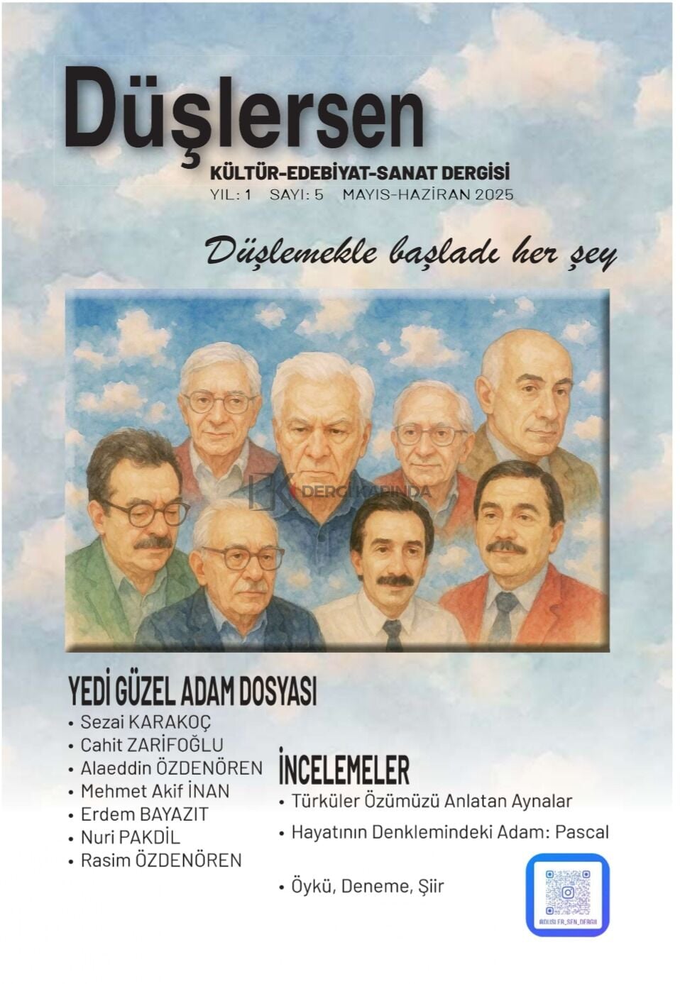 Düşlersen Dergi 5.Sayı Mayıs-Haziran 2025