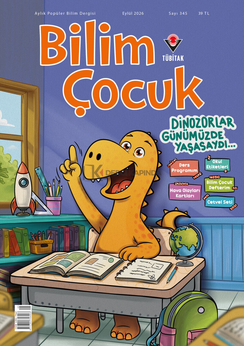 Bilim Çocuk Dergi Eylül 2026 (7-12 yaş)