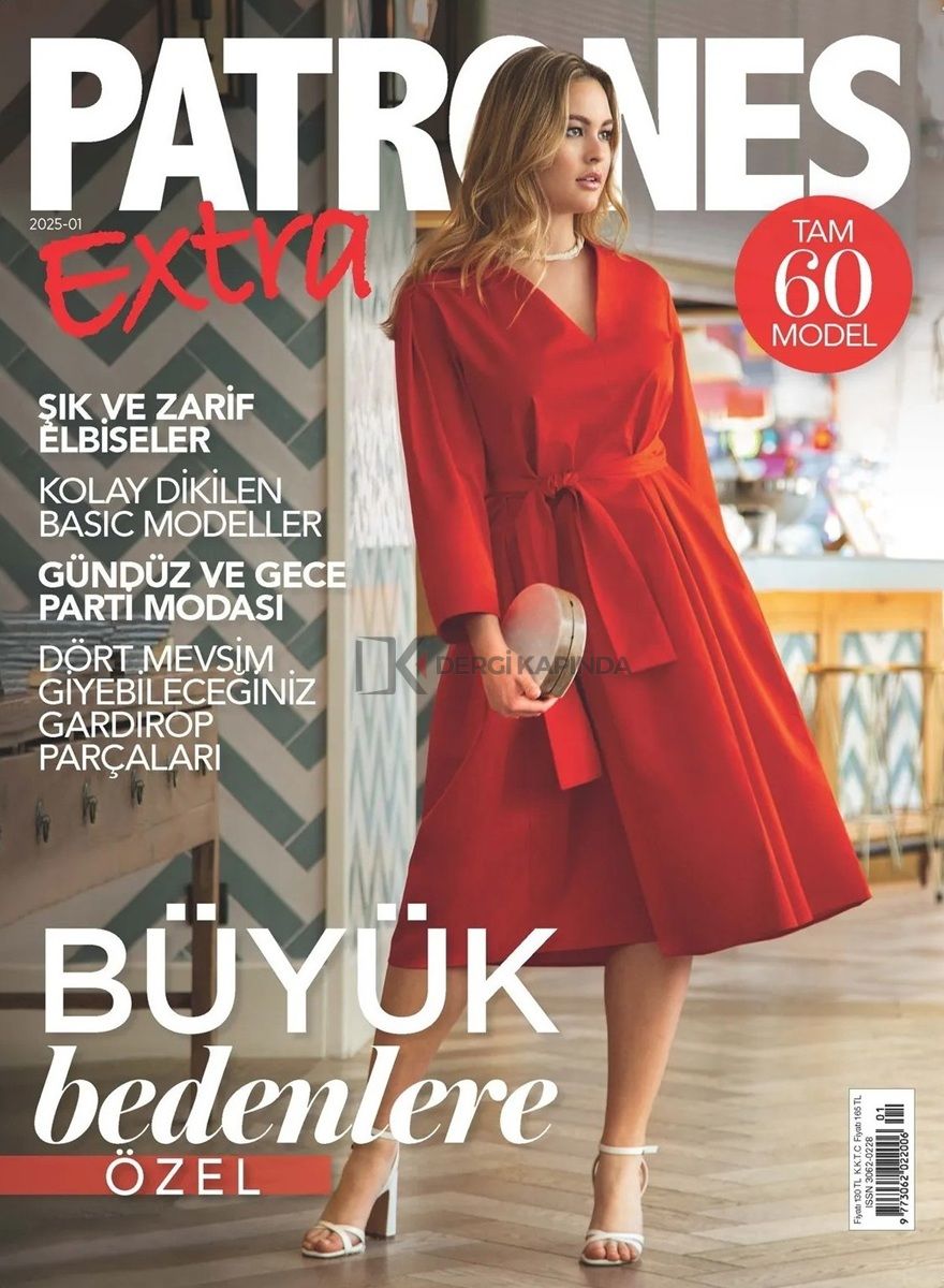 Patrones Dergi Extra Büyük Beden 2025/01