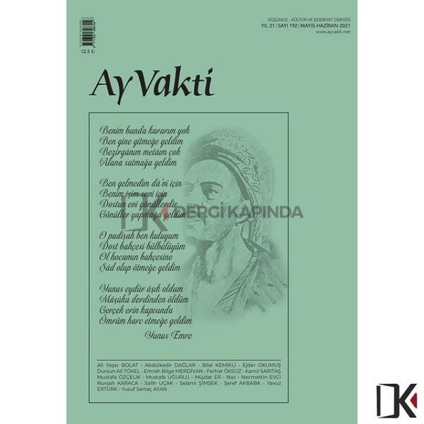 Ay Vakti 192.Sayı Mayıs-Haziran 2021