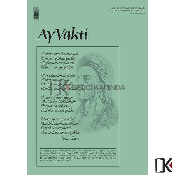 Ay Vakti 192.Sayı Mayıs-Haziran 2021