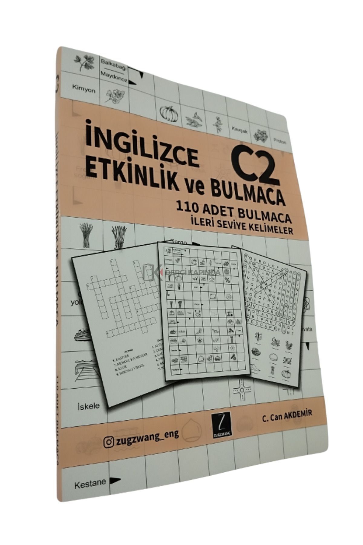 ZUGZWANG İngilizce Etkinlik ve Bulmaca C2 - İngilizce Kelime Öğreten Bulmaca Kitabı
