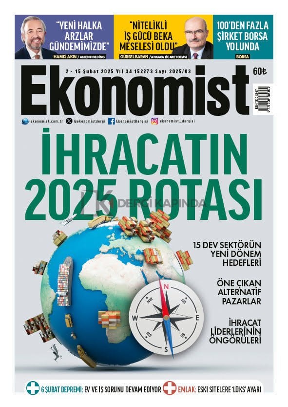 Ekonomist Dergi 2 Şubat - 15 Şubat 2025