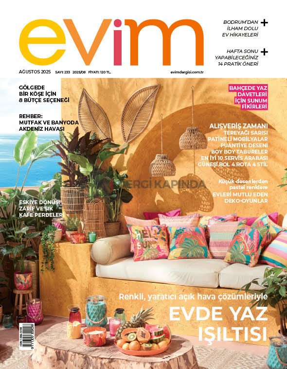 Evim Dergi Ağustos 2025