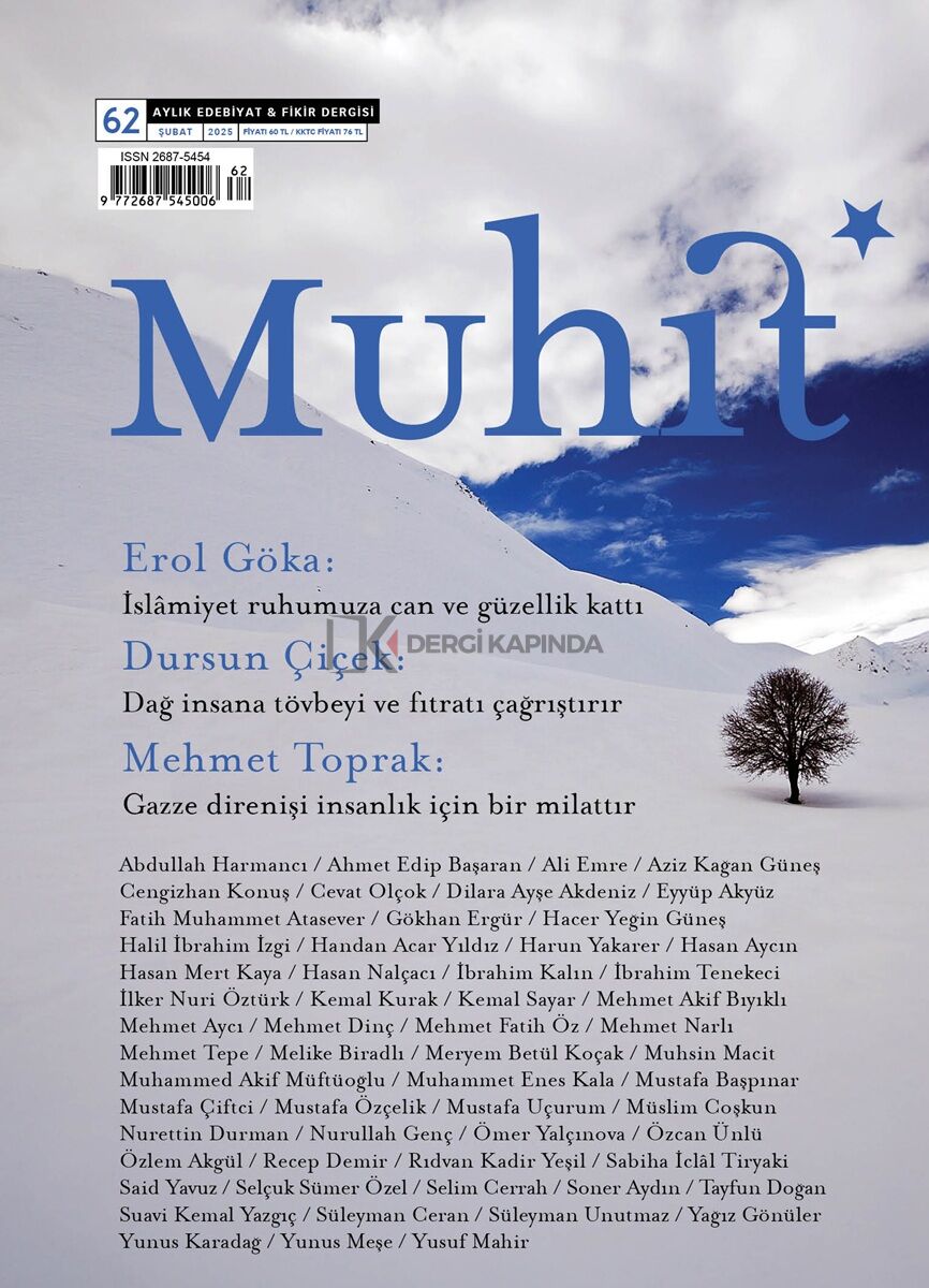 Muhit Dergi 62.Sayı Şubat 2025