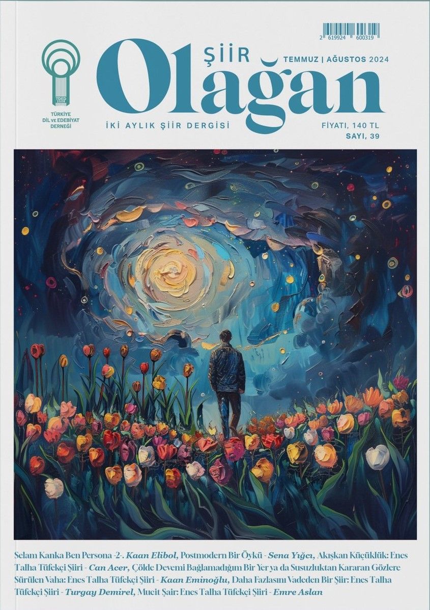 Olağan Şiir Dergi 39.Sayı Temmuz-Ağustos 2024