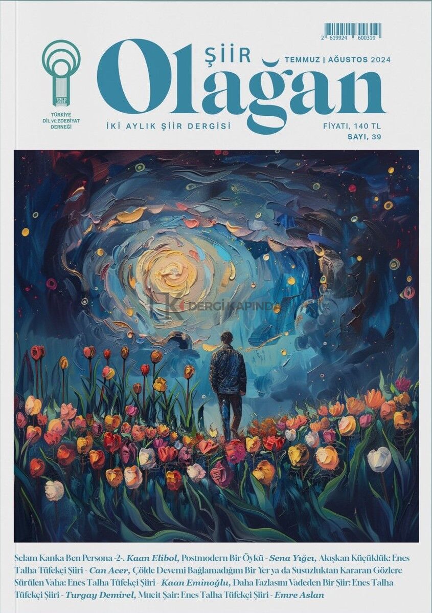 Olağan Şiir Dergi 39.Sayı Temmuz-Ağustos 2024