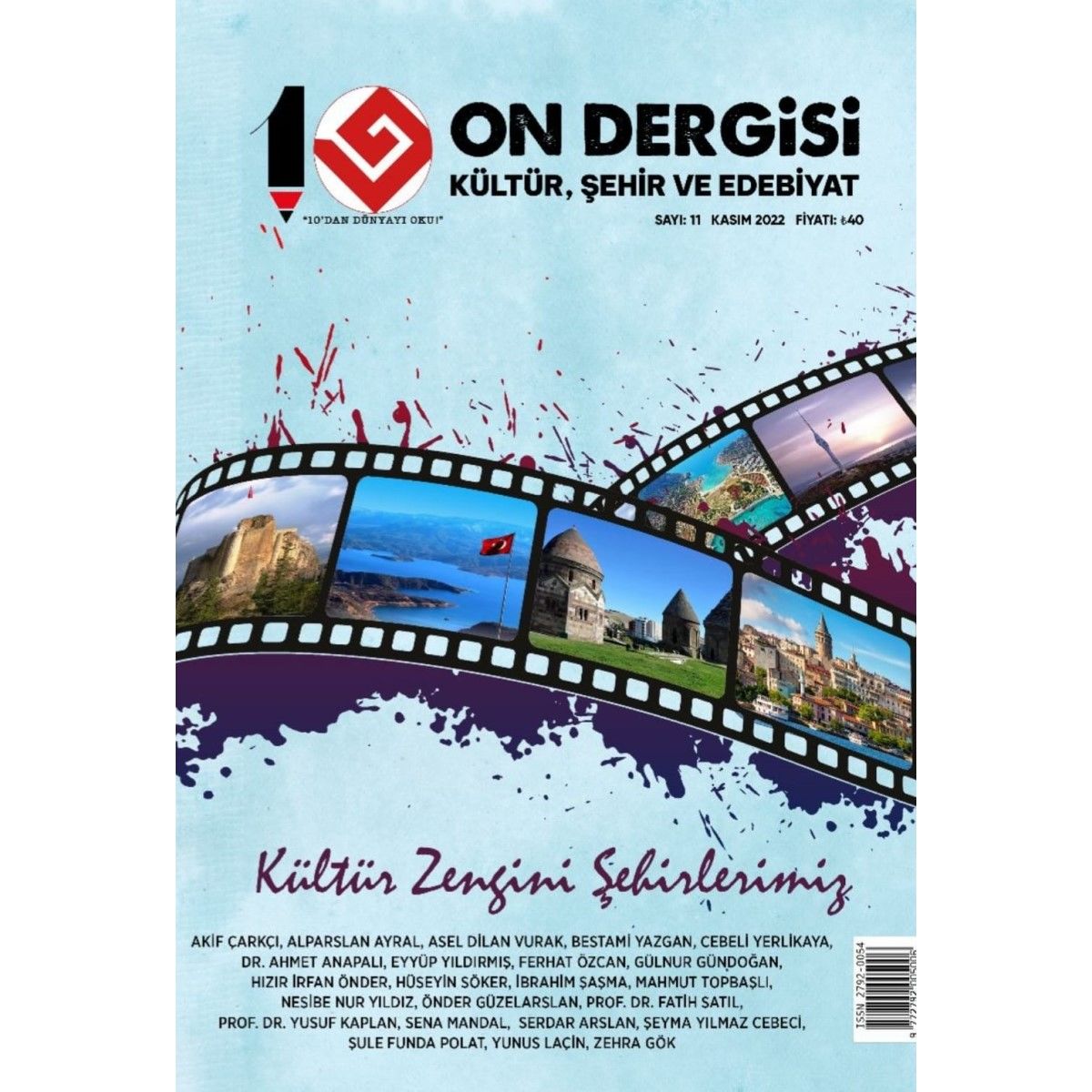 10 Dergisi 11.Sayı Kasım 2022