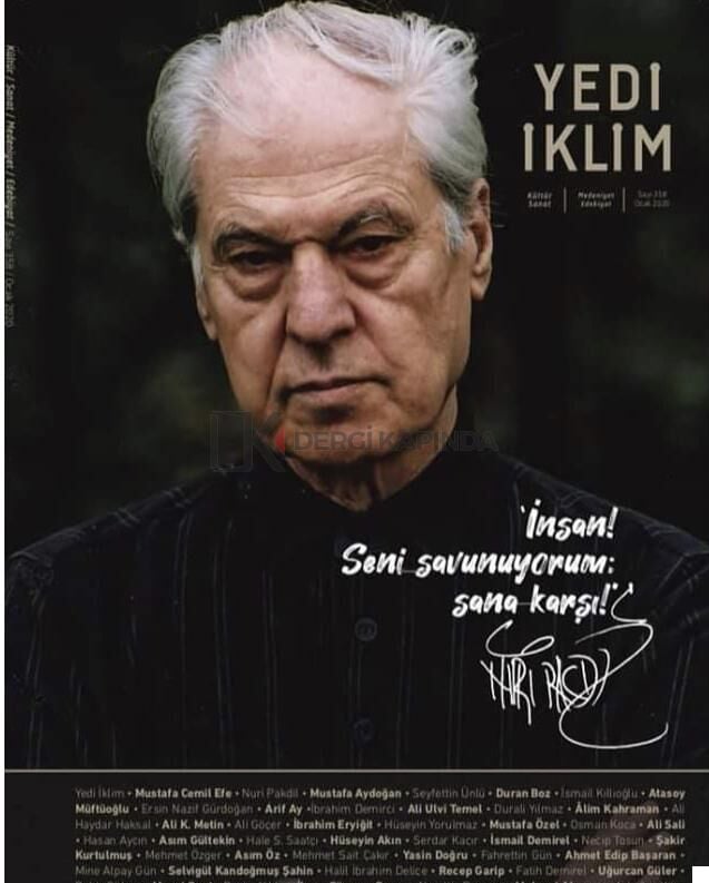 Yedi İklim Dergi 358.Sayı Ocak 2020 - Nuri Pakdil Özel Sayı