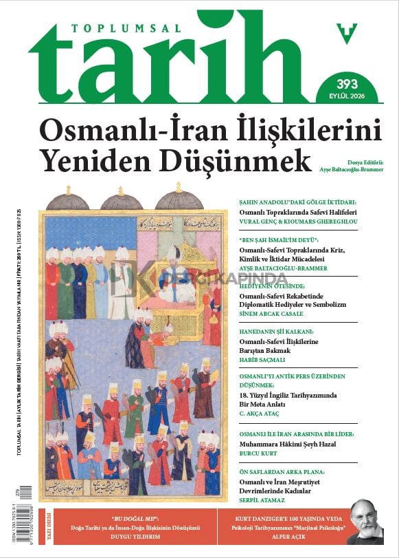 Toplumsal Tarih Dergi 393.Sayı Eylül 2026