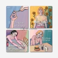 4’lü Set Bardak Altlığı-2