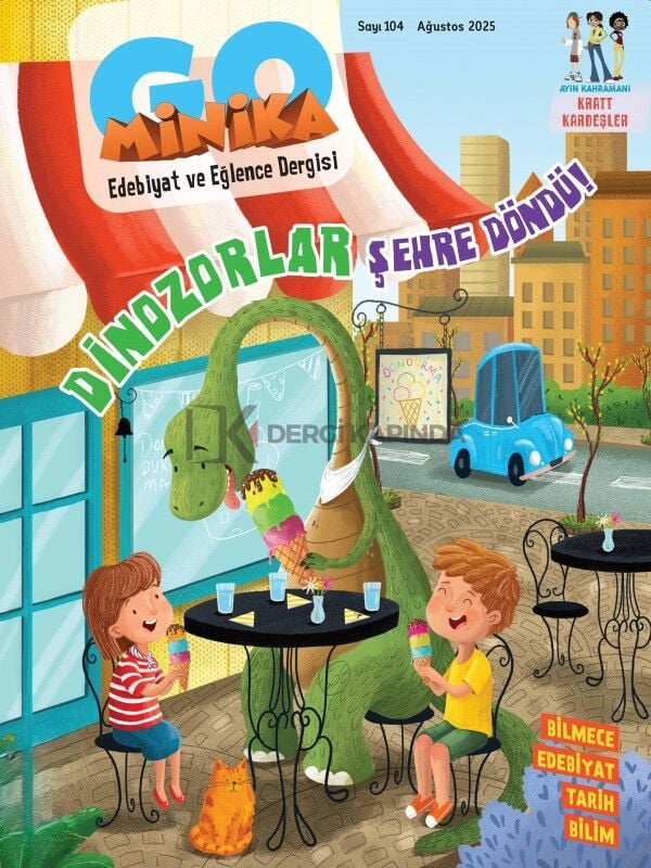 Minika Go Dergi Ağustos 2025 (7-12 yaş)