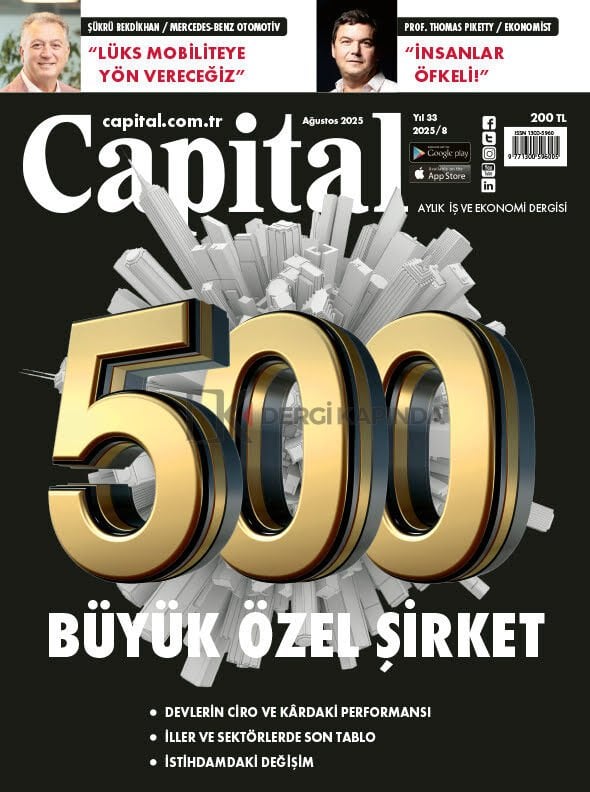 Capital Dergi Ağustos 2025