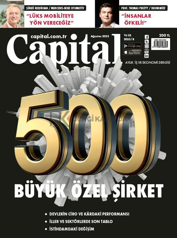Capital Dergi Ağustos 2025