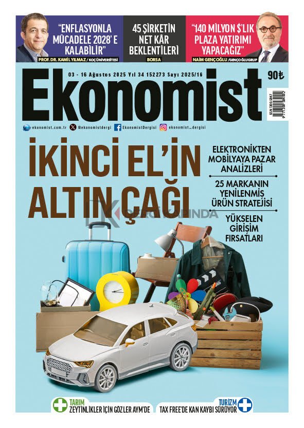 Ekonomist Dergi 3 Ağustos - 16 Ağustos 2025