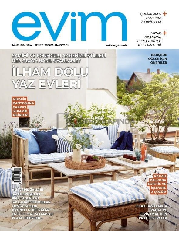 Evim Dergi Yıllık Abonelik (Mayıs 2025 - Nisan 2026)