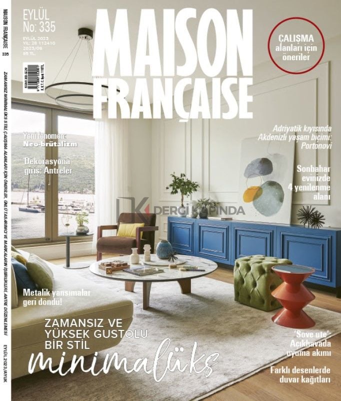 Maison Française Dergisi Yıllık Abonelik (Haziran 2025 - Mayıs 2026)