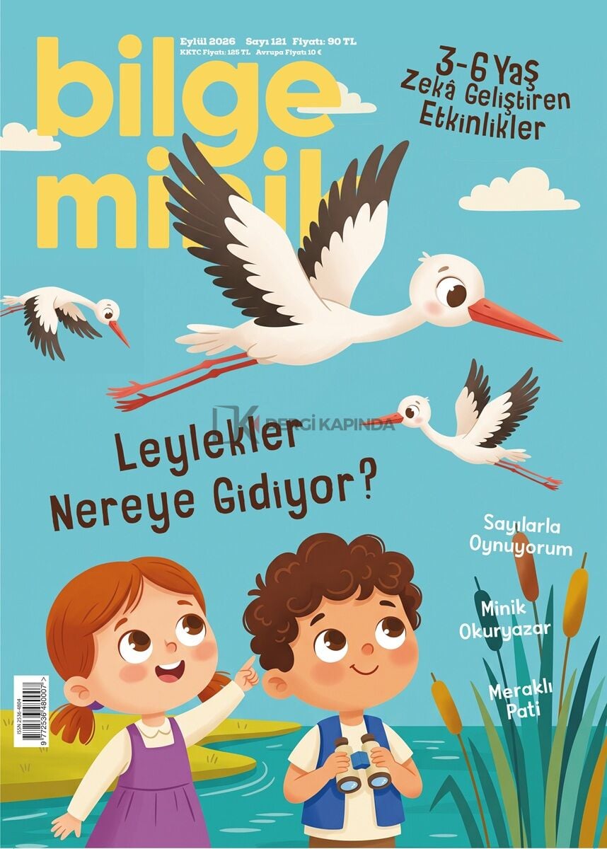 Bilge Minik Dergi Eylül 2026 (3-6 yaş)