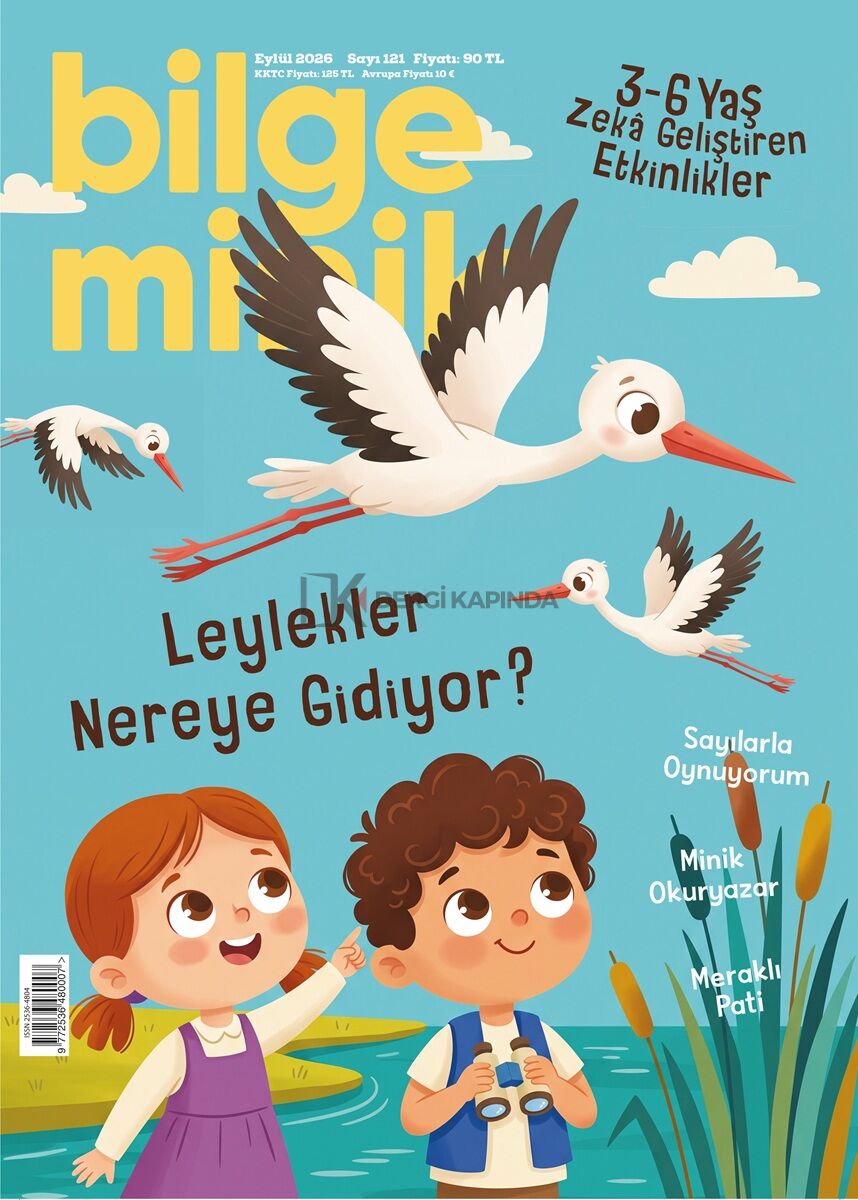 Bilge Minik Dergi Eylül 2026 (3-6 yaş)