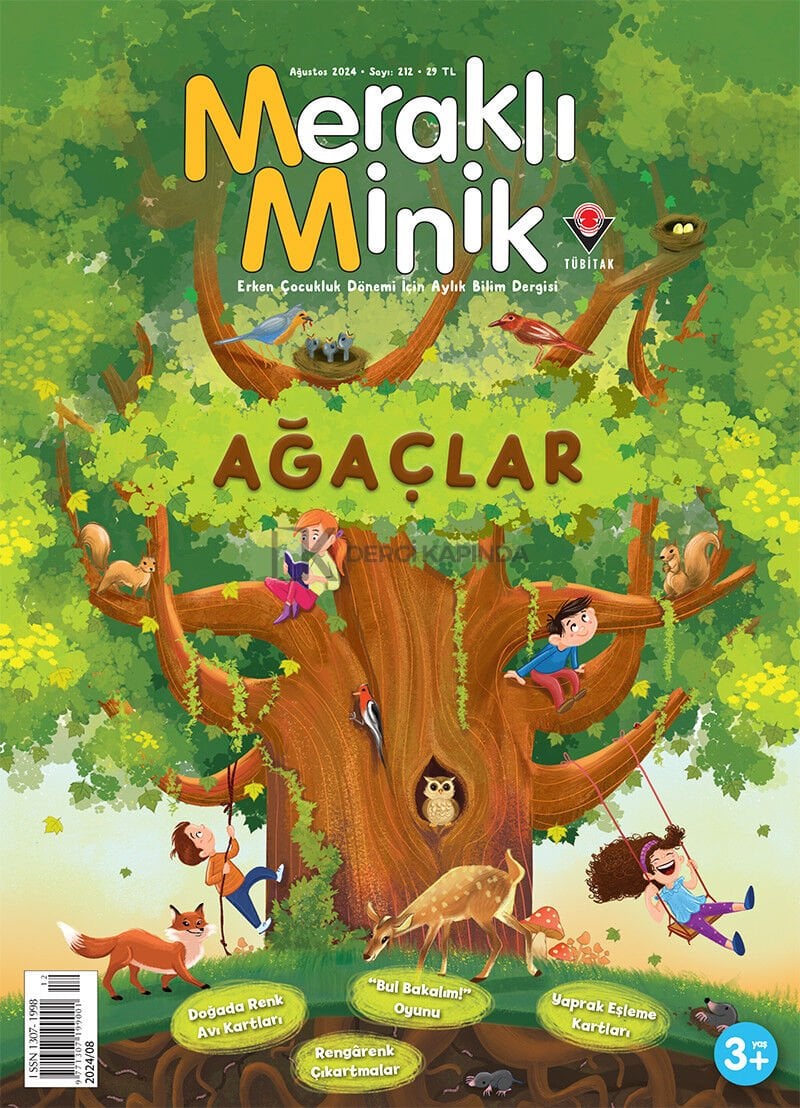 Meraklı Minik Dergi Ağustos 2024 (3-6 yaş)
