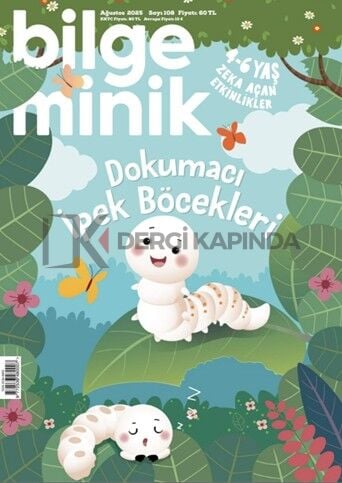 Bilge Minik Dergi Ağustos 2025 (3-6 yaş)