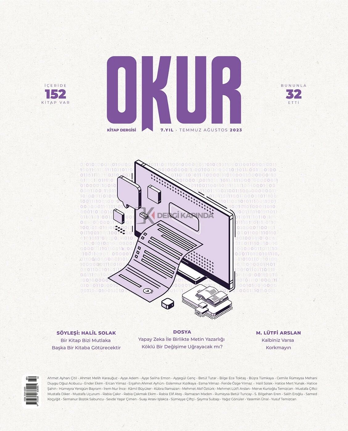Okur Kitap Dergisi 32.Sayı Temmuz-Ağustos 2023