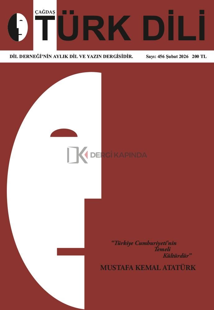 Çağdaş Türk Dili Dergisi 456.Sayı Şubat 2026