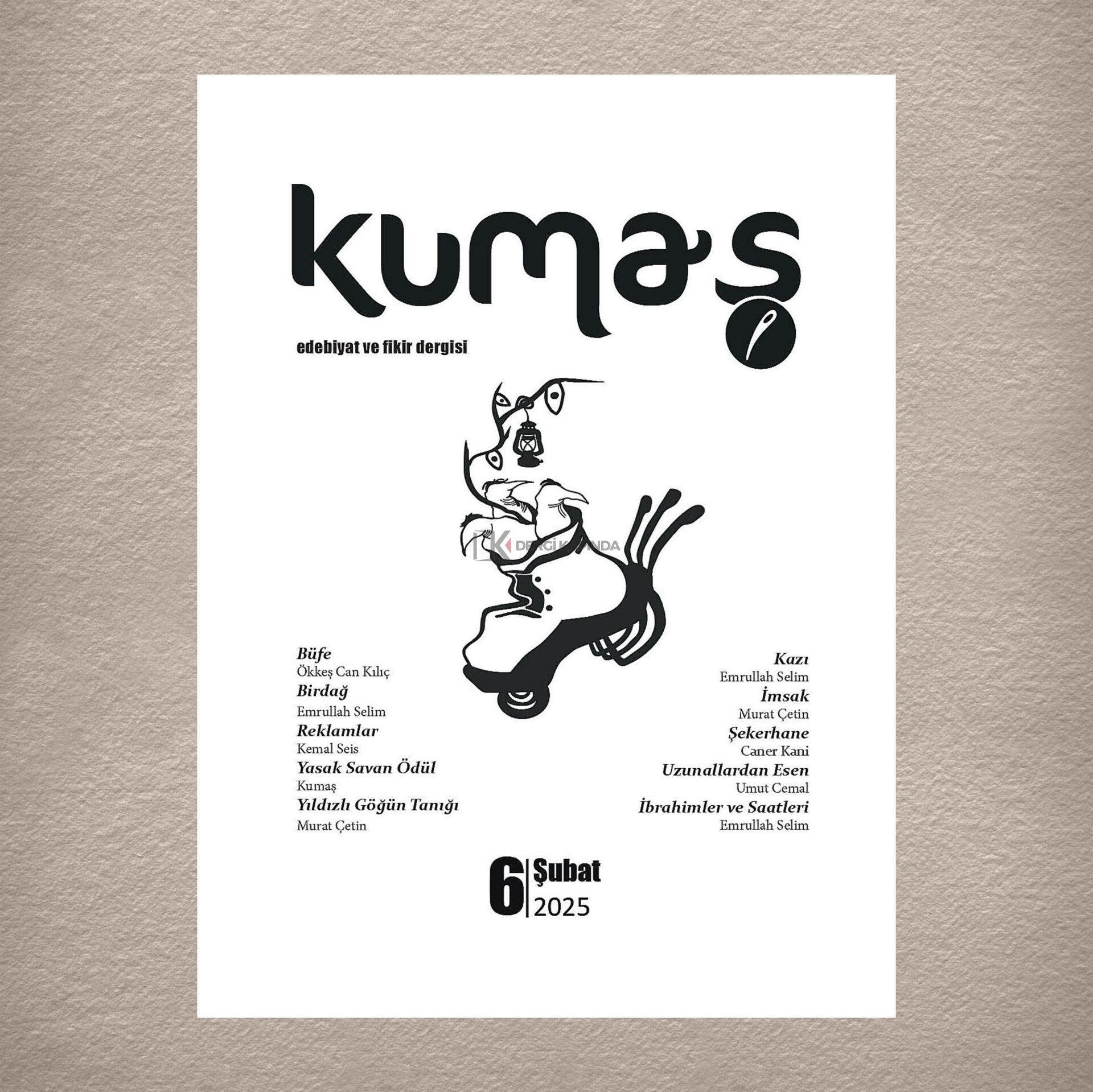 Kumaş Dergi 6.Sayı Şubat 2025