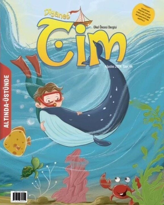 Cim Dergi Ağustos 2024 (3-6 yaş)