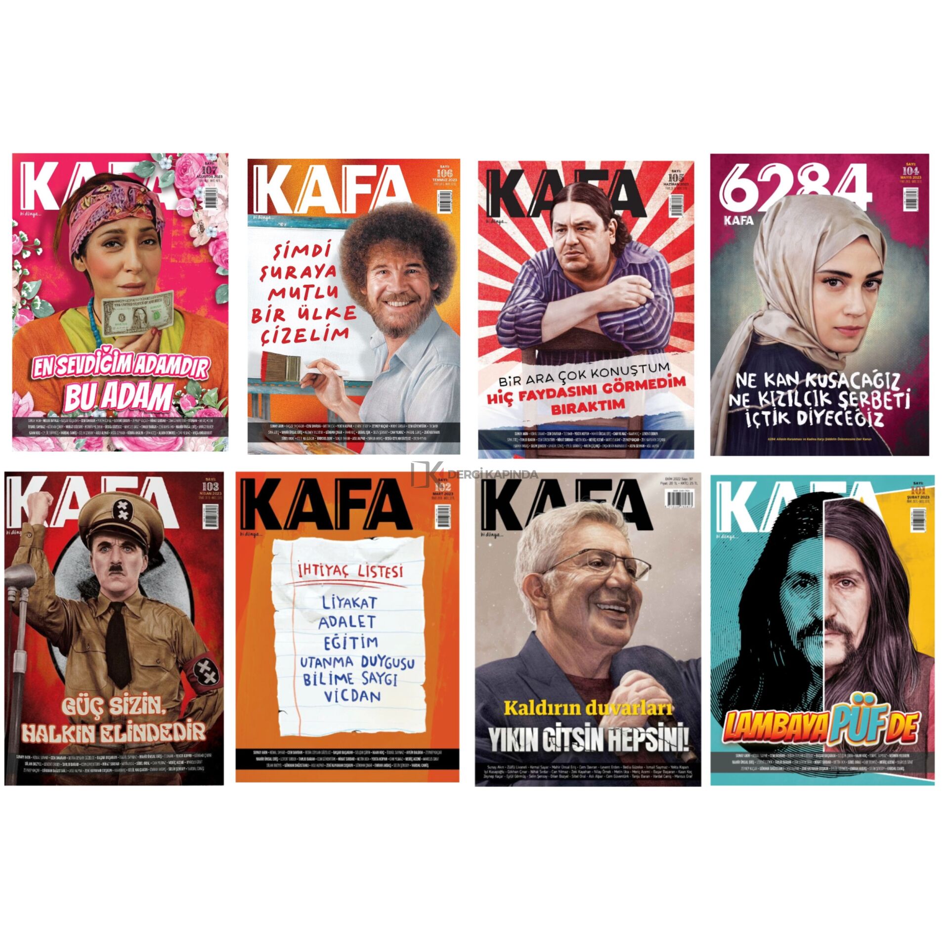 Kafa Dergi 8'li Bundle