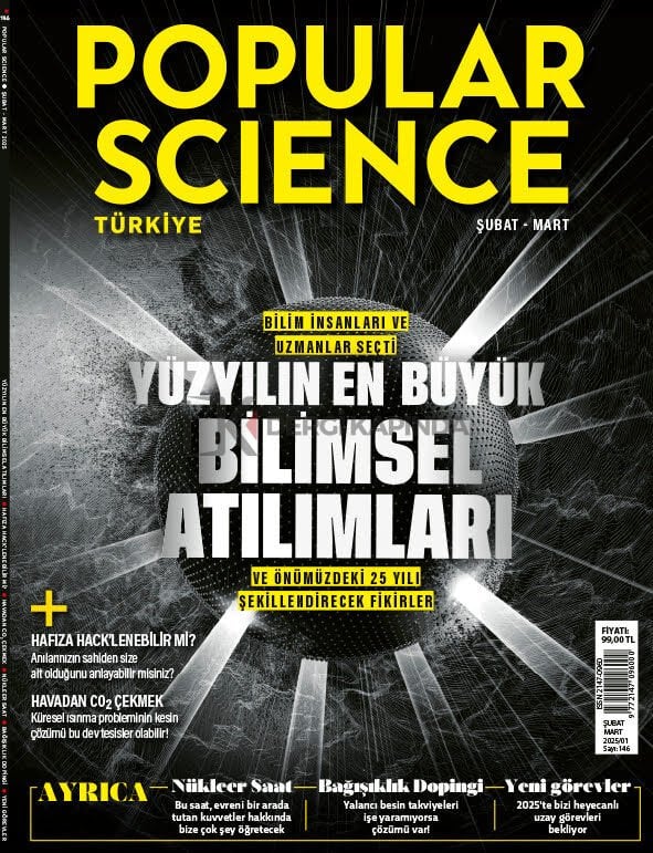 Popular Science Dergi Şubat-Mart 2025