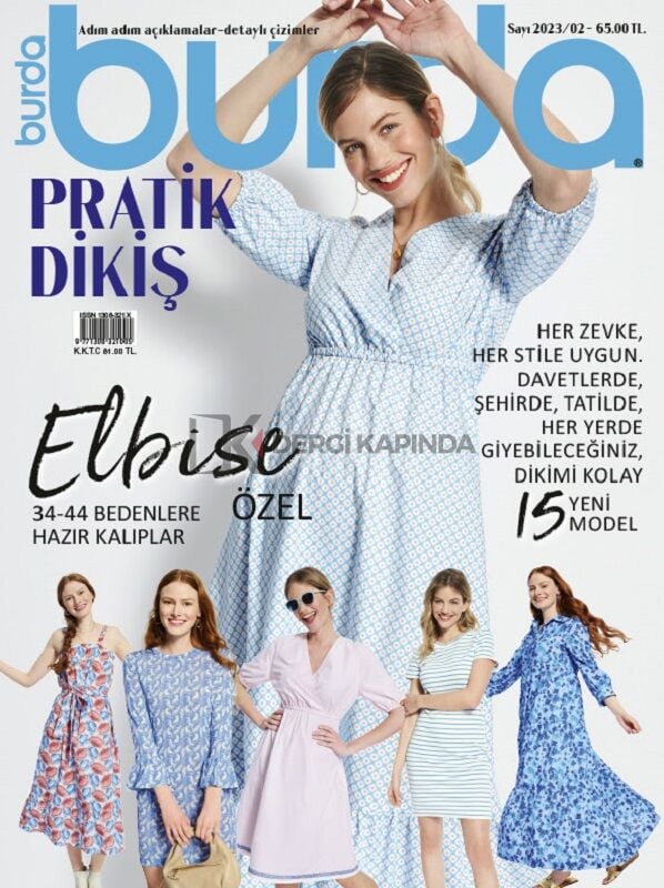 Burda Pratik Dikiş 2023/02