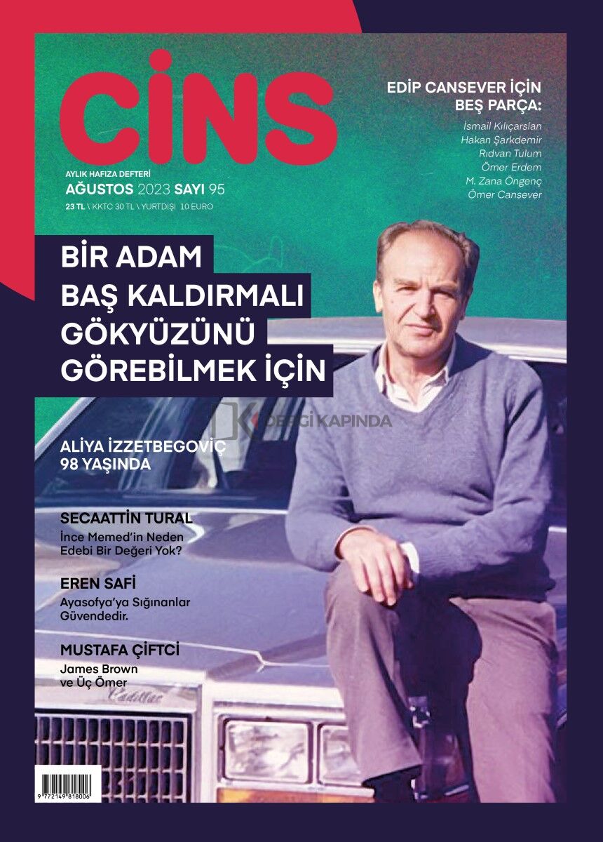 Cins 95.Sayı Ağustos 2023