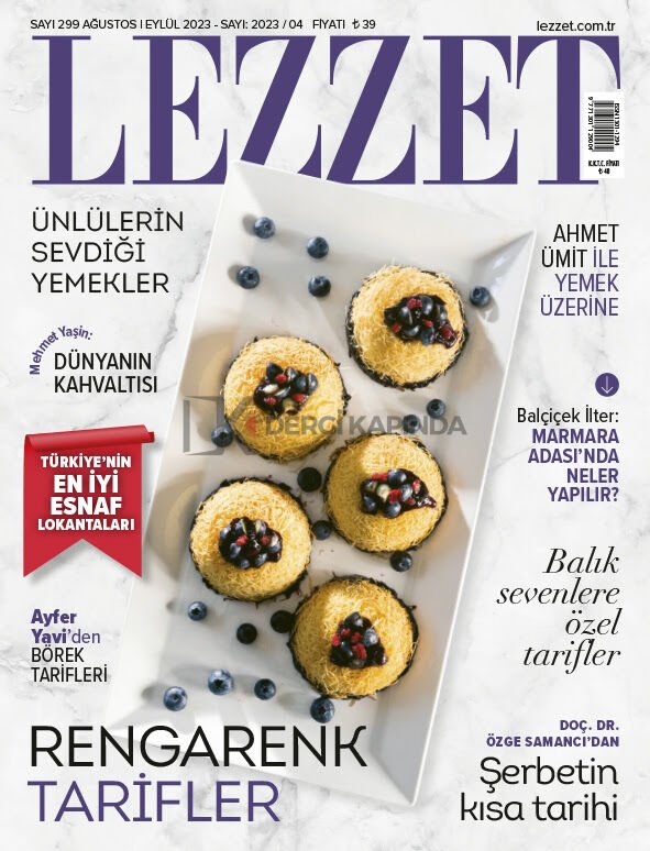 Lezzet Ağustos-Eylül 2023