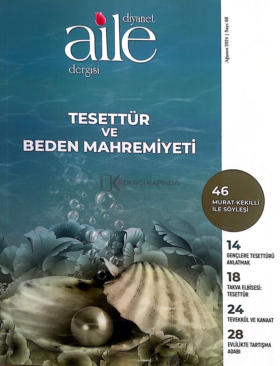 Diyanet Aile Dergi 68.Sayı Ağustos 2024