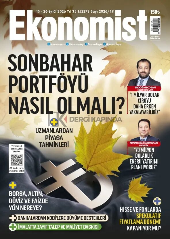 Ekonomist Dergi 13 Eylül -26 Eylül 2026