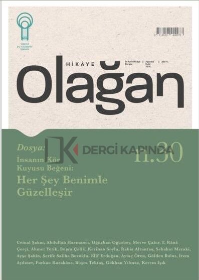 Olağan Hikaye Dergi 30.Sayı Ağustos-Eylül 2025