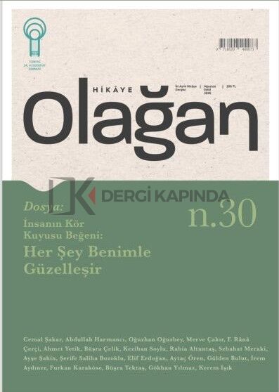 Olağan Hikaye Dergi 30.Sayı Ağustos-Eylül 2025