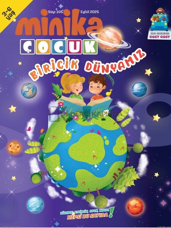 Minika Çocuk Dergi Eylül 2025 (3-6 yaş)