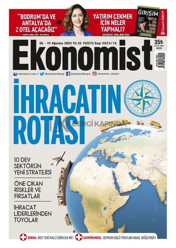 Ekonomist 6 Ağustos - 19 Ağustos 2023