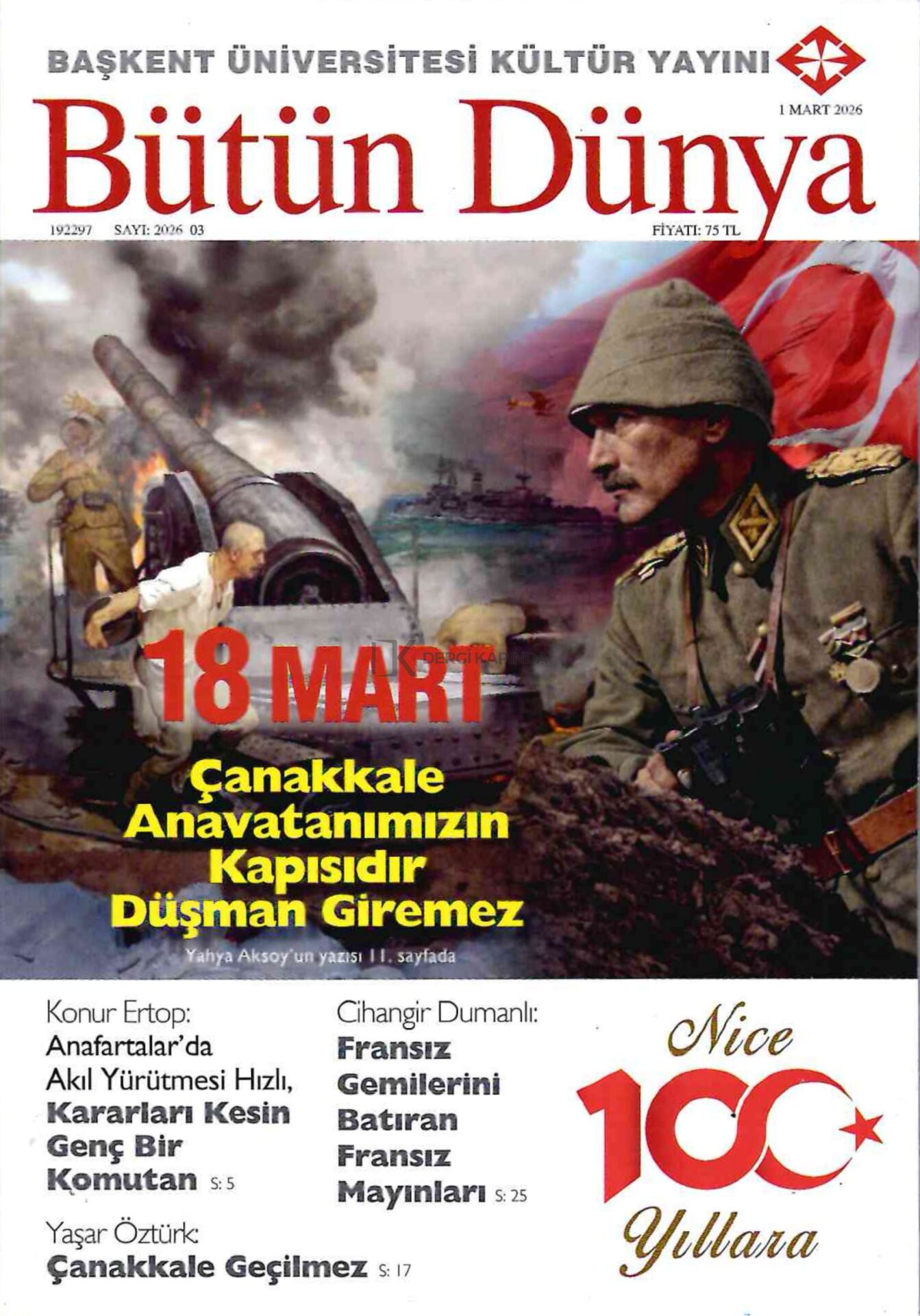Bütün Dünya Dergi Mart 2026